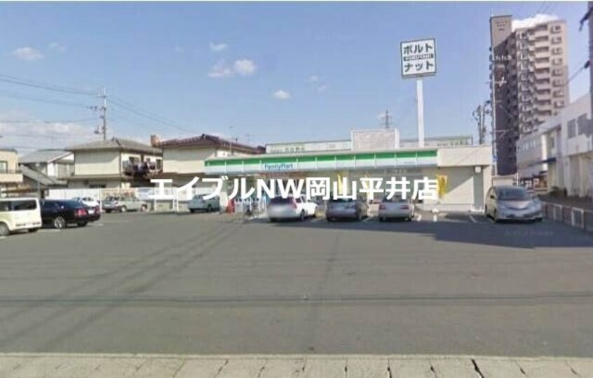 ファミリーマート東古松中央店(コンビニ)まで402m メゾンエスポアールＢ