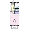 ファミールＣ 1Kの間取り