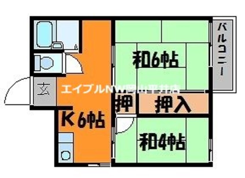 間取図 ストリーム瀬戸