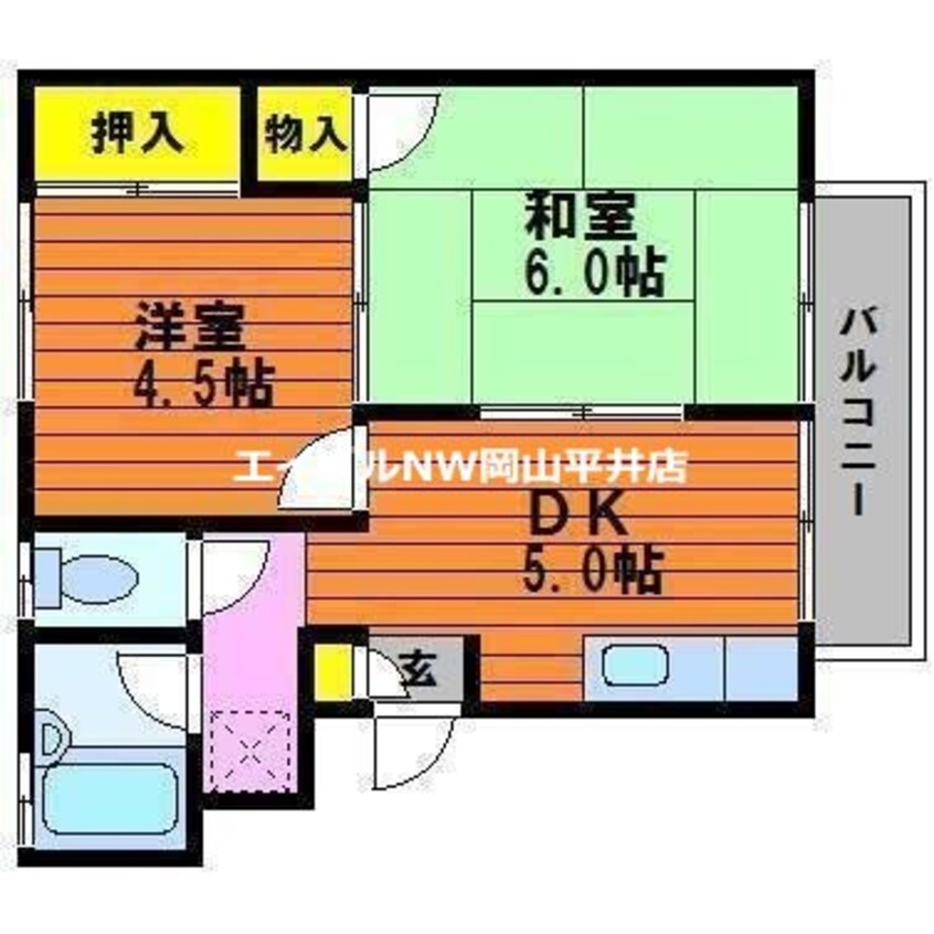 間取図 SKメゾン