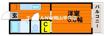 間取図 コンフォール瀬戸