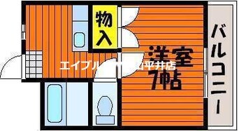 間取図 リバーシティ都