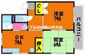 武田ハイツの間取図