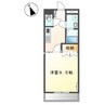 Hearty Residence 1Kの間取り