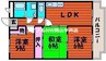 山崎マンション 3LDKの間取り