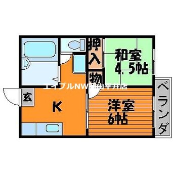 間取図 メゾン若草