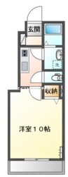 フィオーレ 1Kの間取り