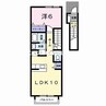 ビオレータ 1LDKの間取り