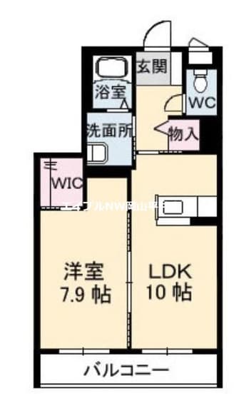 間取図 アンジュ