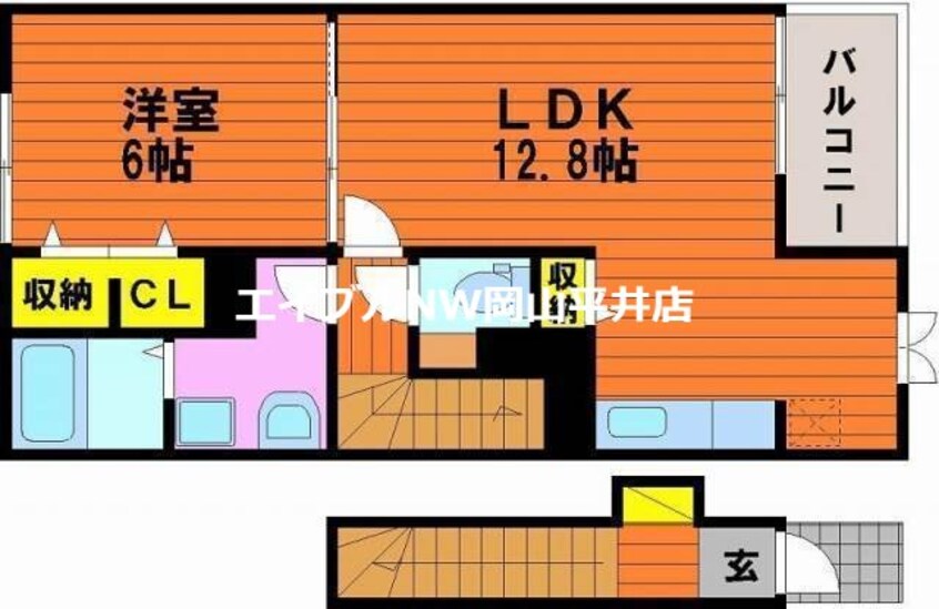 間取図 ブレイブリィ　ヒルズ