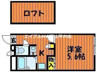 間取図 レオパレスプランドール