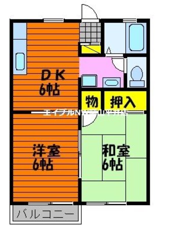 間取図 パークサイド浜野