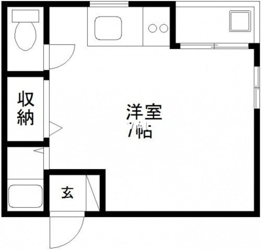 間取図 フレンチェ門田屋敷