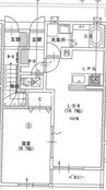 ロワジール 1LDKの間取り