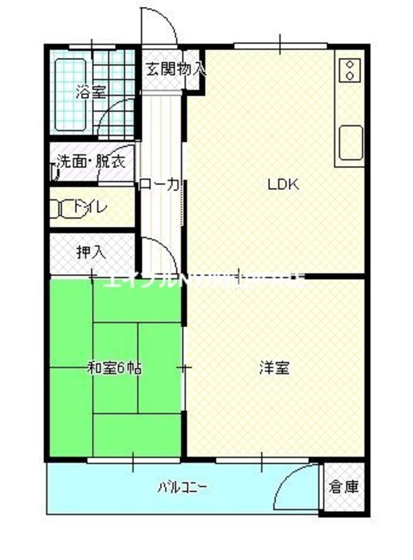 間取図 小橋ビル