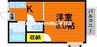 トピア国富けやき通り 1Kの間取り