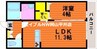 アルカ・ソラーレⅢ 1LDKの間取り