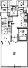 パシフィコ　ノヴァＡ棟 1Kの間取り