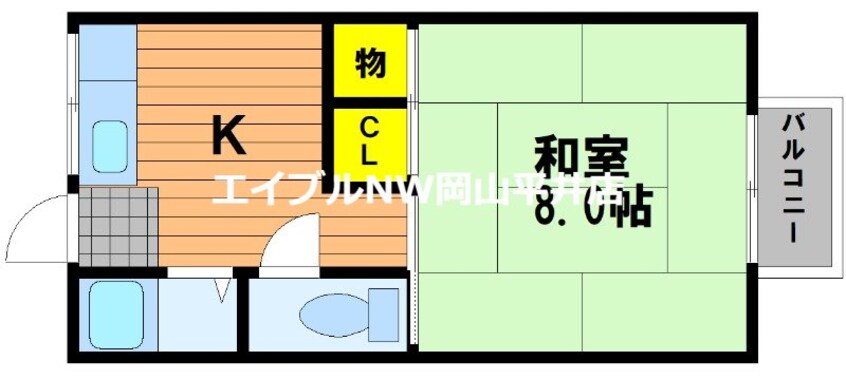 間取図 カルチャーハウス　参番館