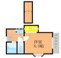 西川原第3レジデンスの間取図
