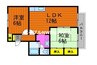 フリーダムスクエア小山 2LDKの間取り