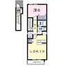 アンジュ　Ａ 1LDKの間取り
