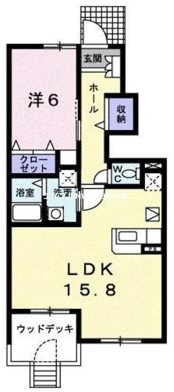 間取図 ウィンクルＤ