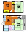 益野町貸家A 3DKの間取り