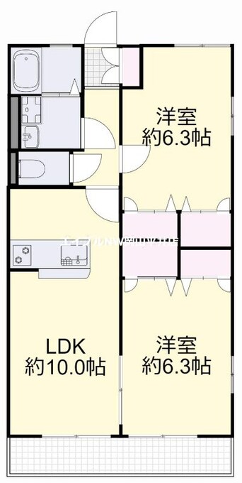 間取図 ボヌール関　Ａ