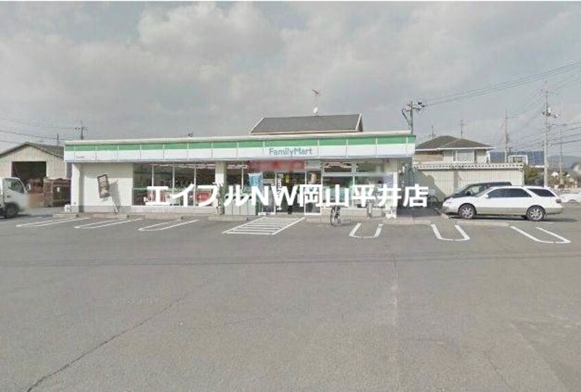 ファミリーマート岡山兼基店(コンビニ)まで468m ボヌール関　Ａ