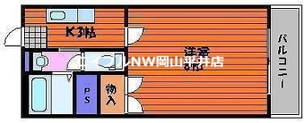 間取図 パルミラ江並