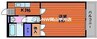 パルミラ江並 1Kの間取り