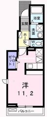 ベラ・ル－チェⅡ 1Rの間取り