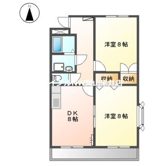 間取図 サンコート土田