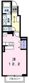 夢テラスＲＩＣＯＯ 1Rの間取り