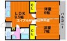 さいコーポ 1LDKの間取り