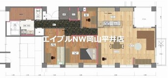 間取図 住吉ビル