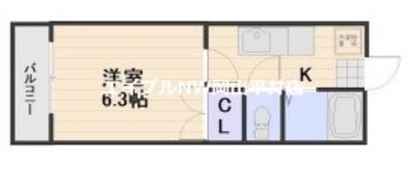 間取図 シャルムパレスＢ