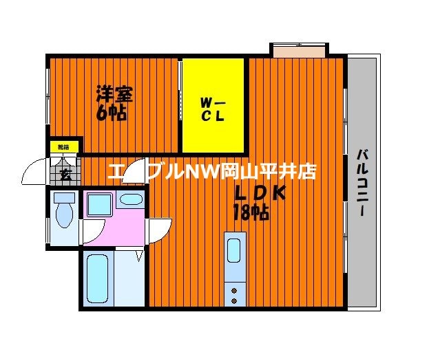間取り図 さつきマンション