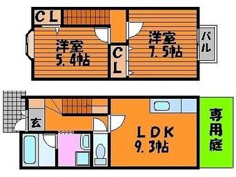 間取図 かやハウス3-01