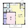 ニューシティありす 1LDKの間取り