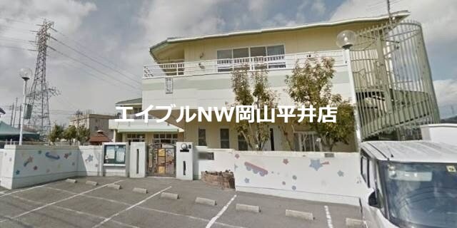 ゆりかご保育園(幼稚園/保育園)まで873m パナハイツおおたに　Ａ