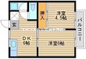 コーポ操扇山の間取図