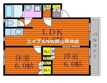 間取図 サンベール