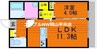 アルカ・ソラーレⅣ 1LDKの間取り