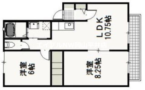 間取り図 ヌーヴォーシャンテＢ