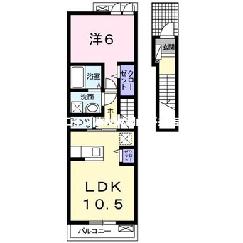 間取図 トゥルーハートⅠ