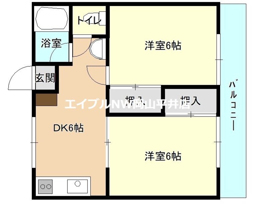 間取図 マンション春日