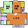 メゾン広谷　6号棟 2LDKの間取り