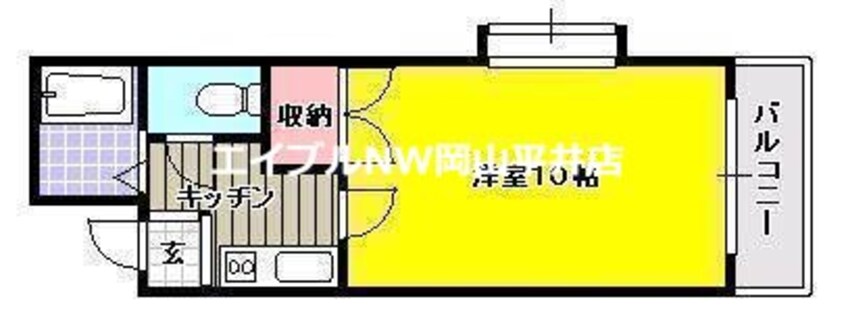 間取図 クレアトゥール164